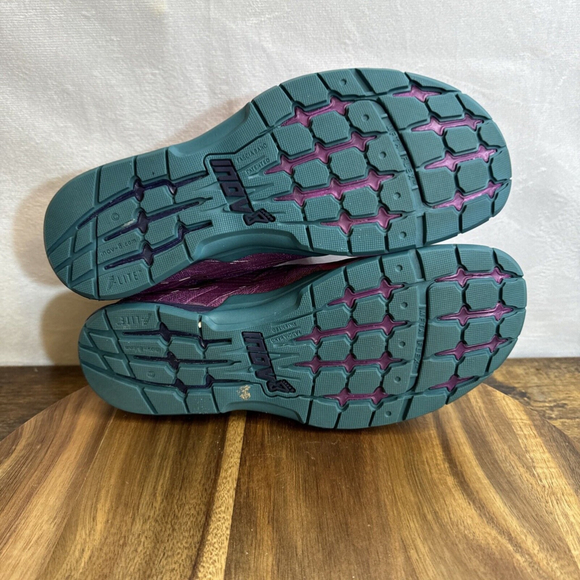 INOV-8 F-Lite 235 Power Heel Womens Size 7 Purple Teal Training Running Shoe EUC - Picture 7 of 8